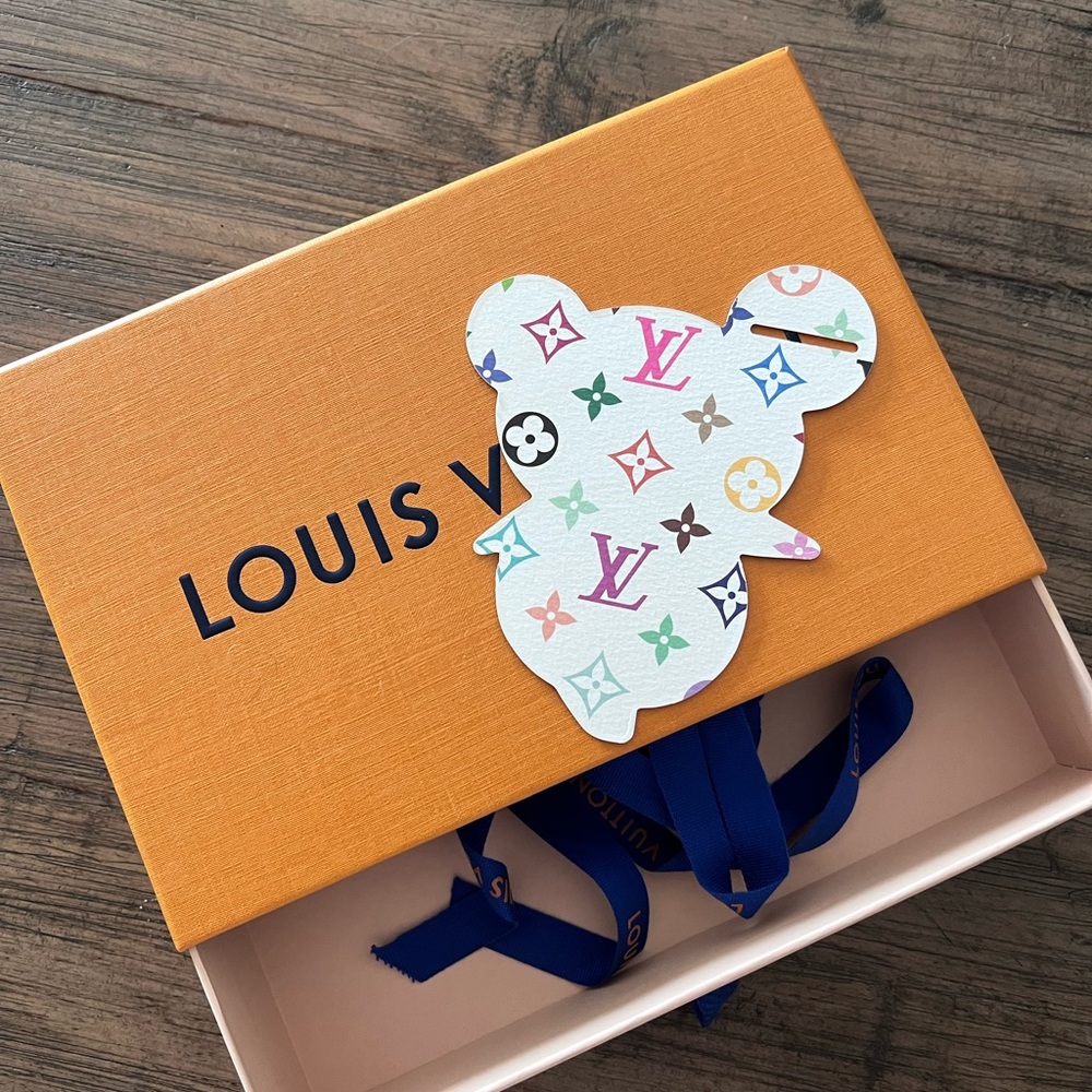 Louis Vuitton Orange Box with Multicolor Panda - Picture 4 of 4